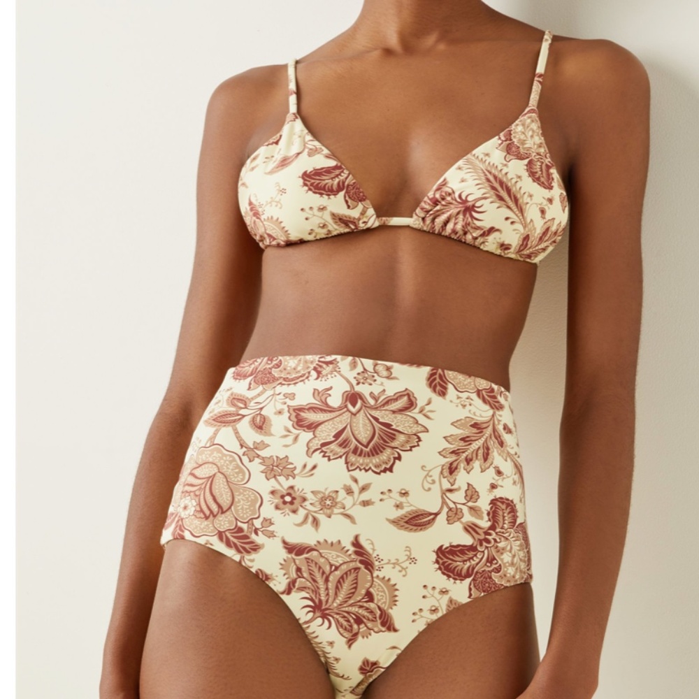SIR Rei Floral High-Rise Bikini Set